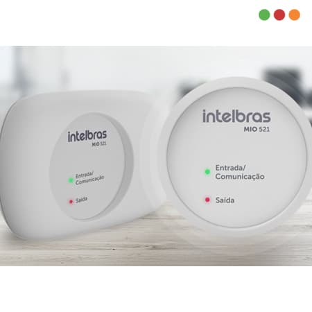 INCENDIO - Modulo de Entrada/Salida (Monitoreo) | MIO 521 - INTELBRAS - 4