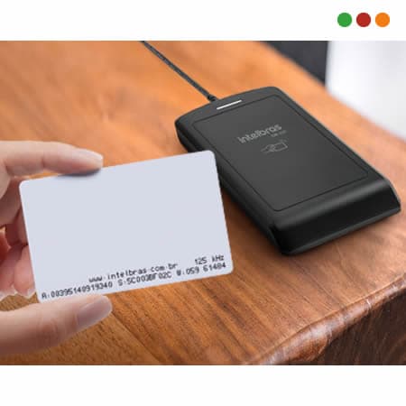 Porteria | Cont. de Acceso | Lector de Escritorio RFID / CM 100 - Intelbras - 3
