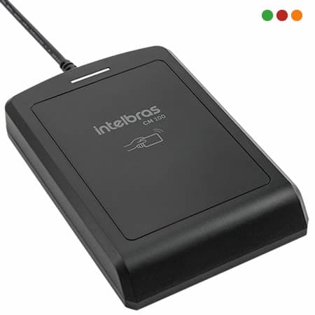 Porteria | Cont. de Acceso | Lector de Escritorio RFID / CM 100 - Intelbras - 4