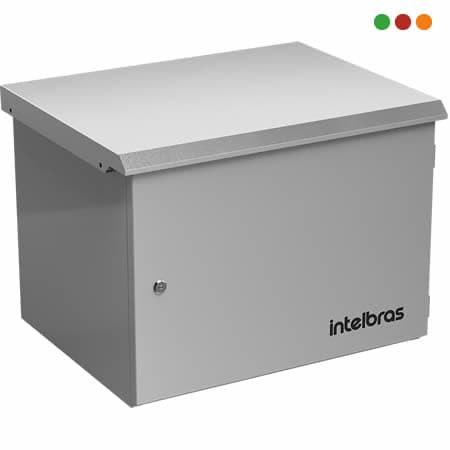 Racks - Rack de Exterior  8U | L.60 x A.43 x P.47 / IP44 / RO 847 - INTELBRAS - 2