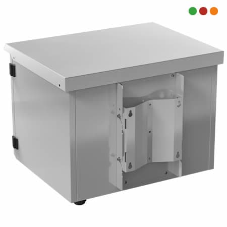 Racks - Rack de Exterior  8U | L.60 x A.43 x P.47 / IP44 / RO 847 - INTELBRAS - 4
