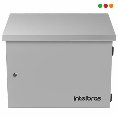 Racks - Rack de Exterior  8U | L.60 x A.43 x P.47 / IP44 / RO 847 - INTELBRAS