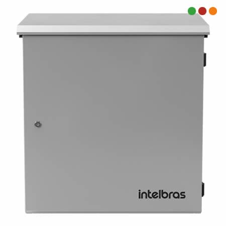 Racks - Rack de Exterior 12U | L.60 x A.61 x P.47 / IP44 / RO 1247 - INTELBRAS