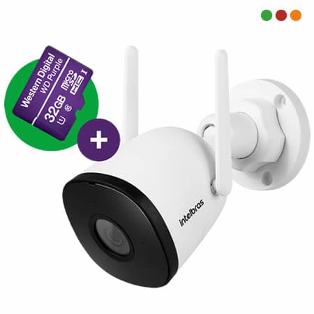 Nuevo - CAMERA DE VIDEO WIFI FHD IM5 SC C/MSD 32 GB WD Purple