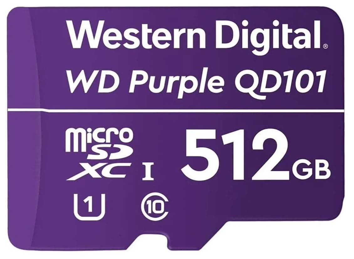 Memoria MicroSD WD Purple 512 GB