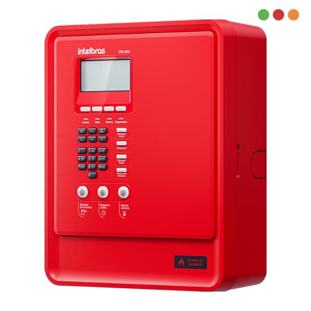 INCENDIO - Direccionable Central de Incendio CIE 1250 - ROJA | INTELBRAS - 2