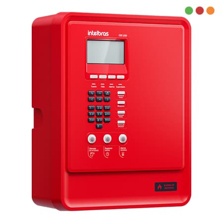INCENDIO - Direccionable Central de Incendio CIE 1250 - ROJA | INTELBRAS - 3
