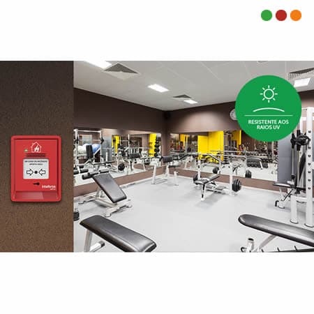 INCENDIO - Direccionable Pulsador Manual C/sirena AME 522 - INTELBRAS - 3