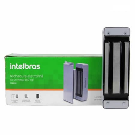 Cerraduras - Cerrojo Electromagnetico 150Kg | FE 20150 | S/Sensor - INTELBRAS - 2