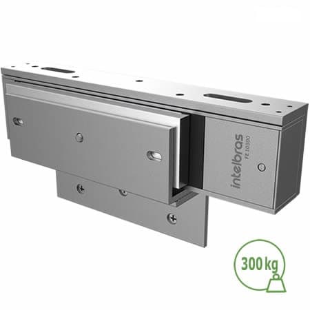 Cerraduras - Cerrojo Electromagnetico 300Kg | FE 10300 | C/Sensor - INTELBRAS