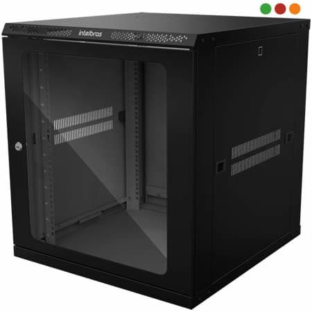 Racks - Rack de Pared  12U  Mini | L.55 x A.60 x P.57 / MRD 1257 - INTELBRAS - 2