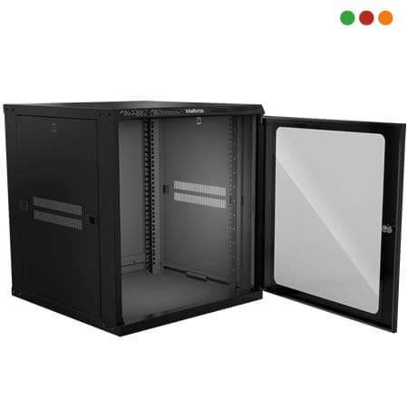 Racks - Rack de Pared  12U  Mini | L.55 x A.60 x P.57 / MRD 1257 - INTELBRAS - 3