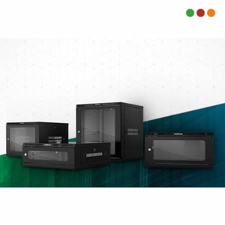 Racks - Estante 2P - 1U / 29 cm / Tor y tuerca / BF1U-290 - INTELBRAS - 2