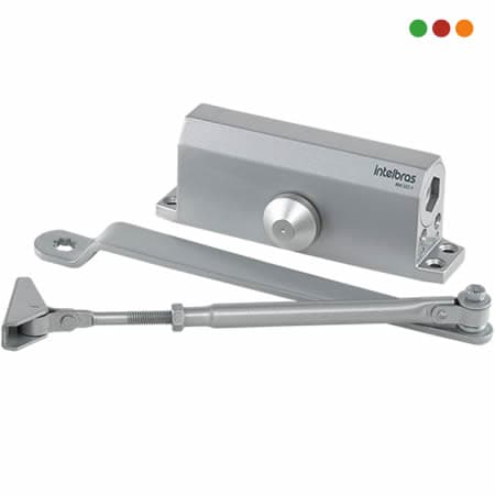 Cerraduras - Brazo Cierra Puertas Hidra | 65 kg | MH 103 A GRIS | INTELBRAS - 3