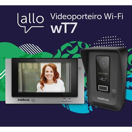 Porteria | Video Portero IP ALLO wT7 Wifi KIT RFID -  Intelbras - 2