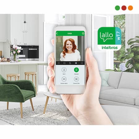 Porteria | Video Portero IP ALLO wT7 Wifi KIT RFID -  Intelbras - 4