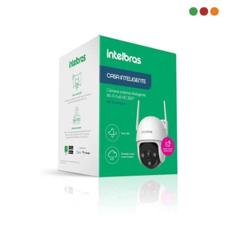 CCTV | CAMARA | IP | PTZ WIFI | INTELBRAS | Mibo IM7 S - 3