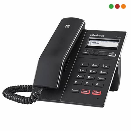 zzTelefonia | Telefono IP - TIP 125i | Headset RJ9 / Altavoz Intelbras - 3