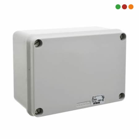 Herramientas | Caja 234 x 174 x 90 mm | IP55 Tapa Opaca | SEX231 Steck