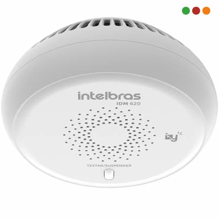 Smart Home | Sensor de Monóxido de Carbono | 100 mts | IDM 620 IZY - Intelbras - 2