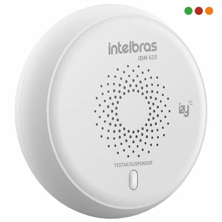 Smart Home | Sensor de Monóxido de Carbono | 100 mts | IDM 620 IZY - Intelbras - 3