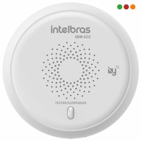 Smart Home | Sensor de Monóxido de Carbono | 100 mts | IDM 620 IZY - Intelbras