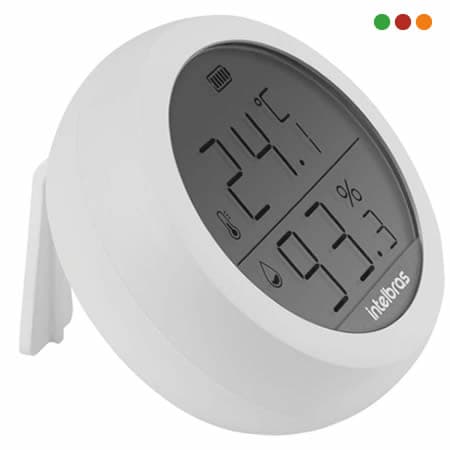 Smart Home | Sensor de Temperatura y Humedad | IST 1001 IZY - Intelbras - 2