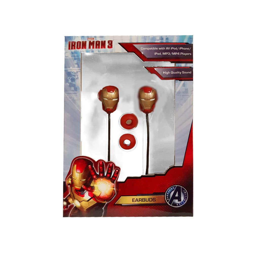 Auriculares Cableados 3,5mm Iron Man 3  - 2