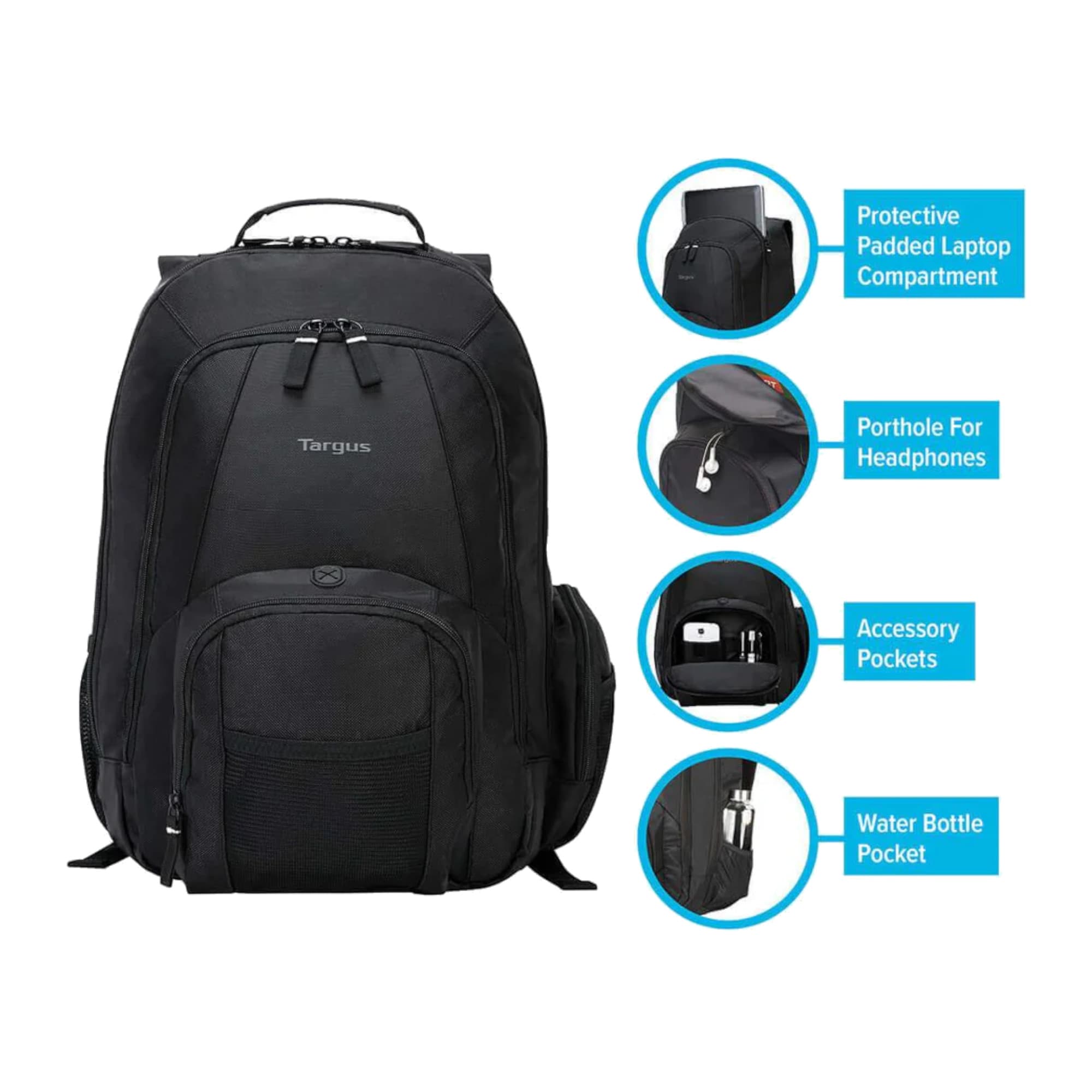 Mochila Para Notebook 16'' Targus Groove Cvr600 26l - 7