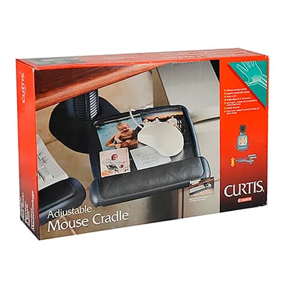 Soporte Para Mouse Curtis 76545 Altura Ajustable Lexan - 3