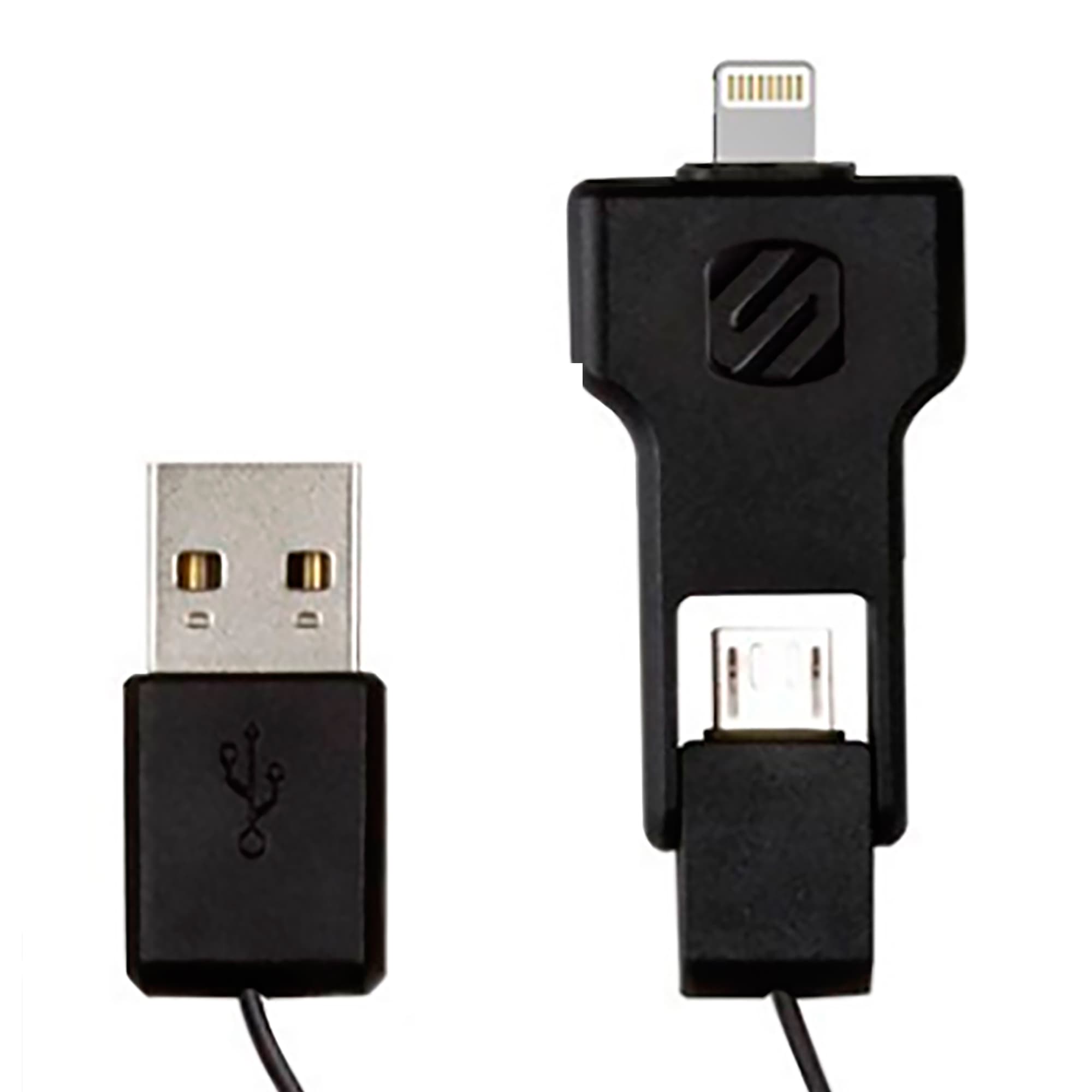 Cable De Carga Scosche Usb A - Micro Usb / Lightning - 3