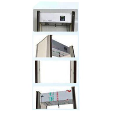 Puerta Detector de Metales Dragon Guard 18 Áreas 12 Zonas - 3