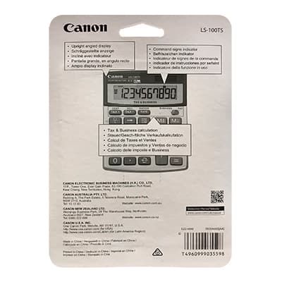 Calculadora de Escritorio Canon Ángulo de Inclinación Carga Solar y Batería
 - 4