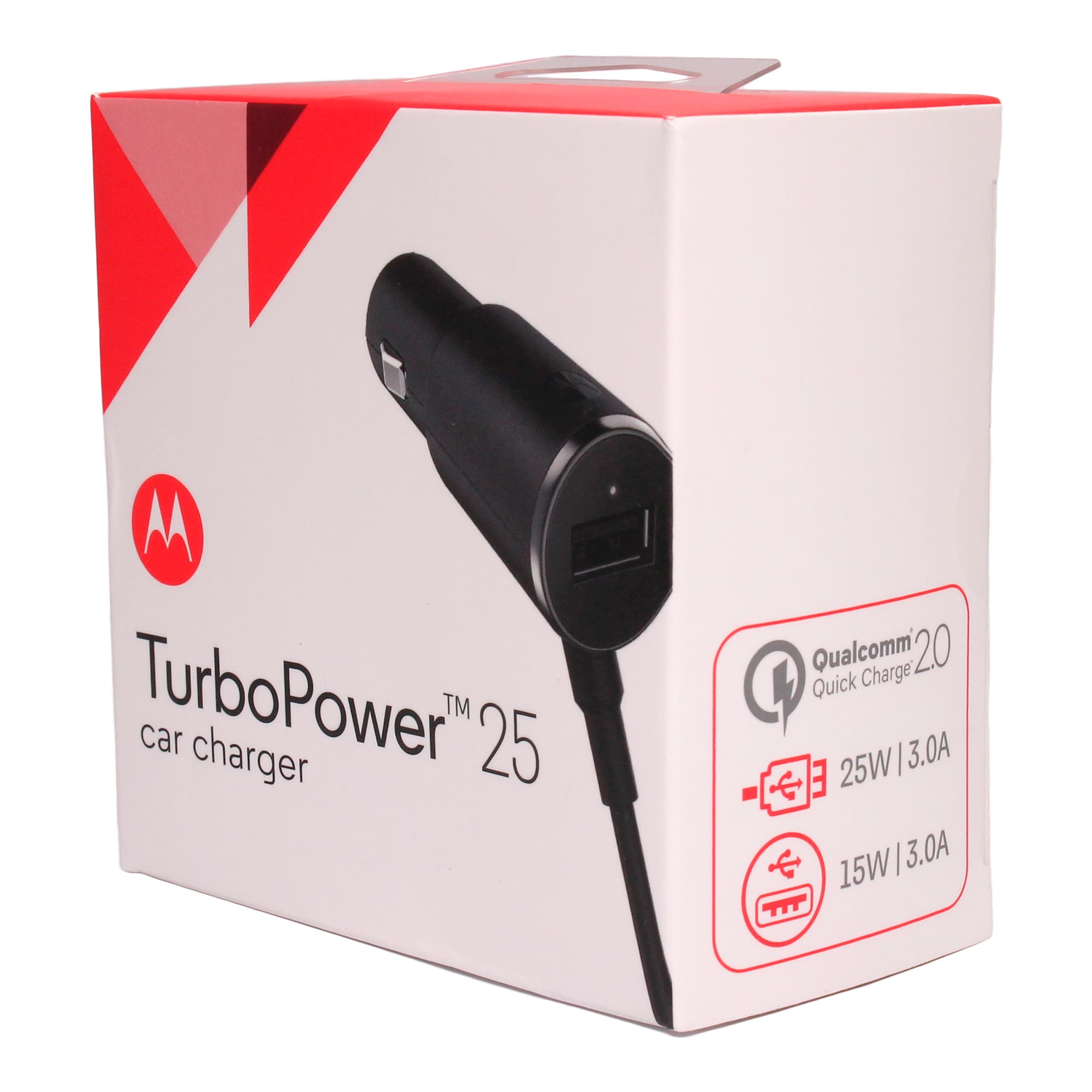 Cargador Para Auto Motorola Turbopower 25 Usb A + Micro Usb - 6