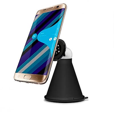 Soporte Magnético + Placas De Montaje Para Smartphone Fifo - 5