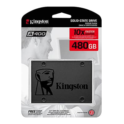 Disco Sólido 2,5'' Kingston A400 480gb Sata III
 - 3