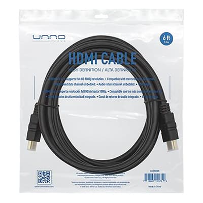 Cable Unno Hdmi 1,8m Soporta 1080p Compatible Con 3d - 2