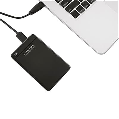 Carcasa Unno Para Disco Duro Sólido de 2.5"  - 2