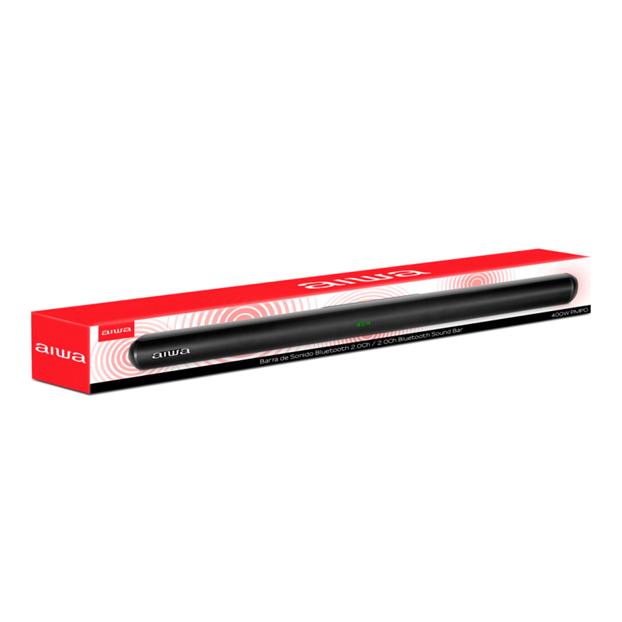 Barra De Sonido Aiwa Awsbh20 400w Pmpo Bt - 3