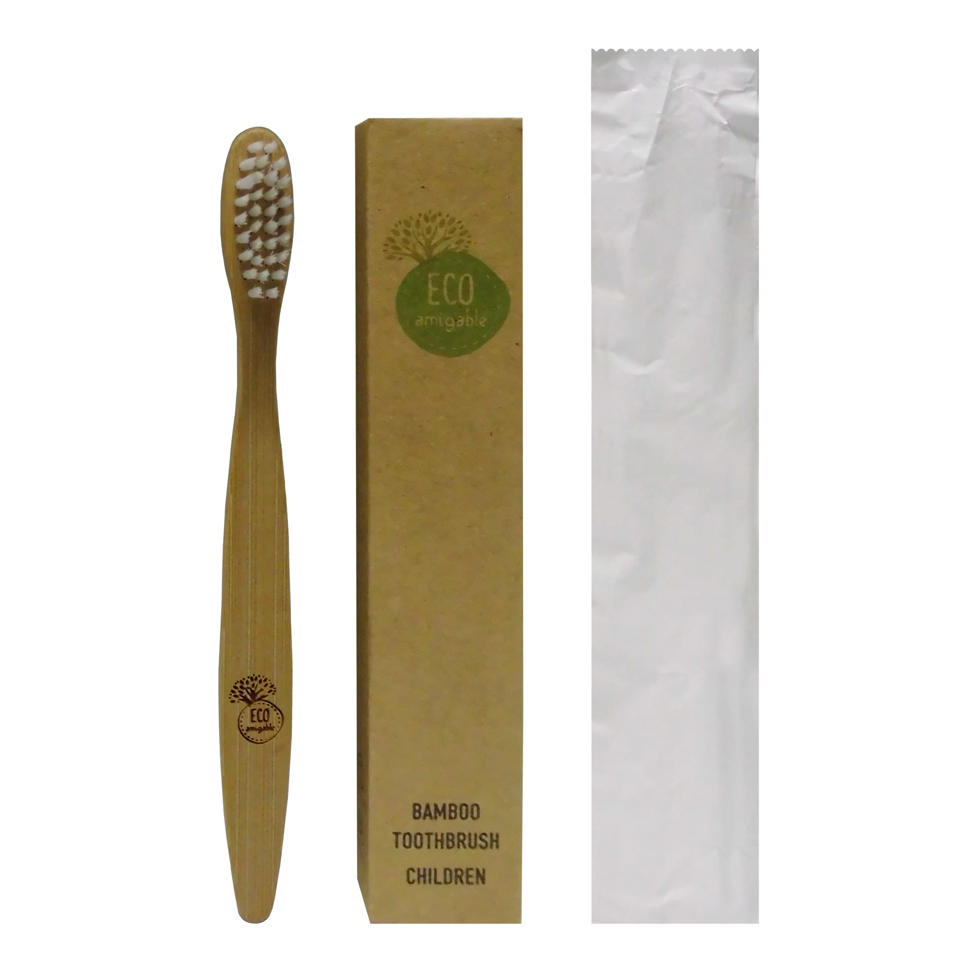 Cepillo De Dientes Ecológico De Bambú Children 5u - 3