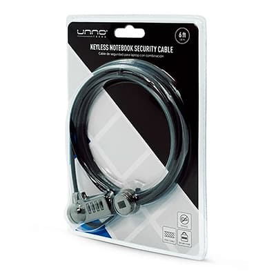 Linga de seguridad Unno Tekno para Notebook 4 Dígitos - 3