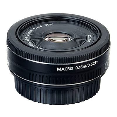 Lente Canon Ef-s 24mm F/2.8 Stm Aumento Máximo 0,27x - 2