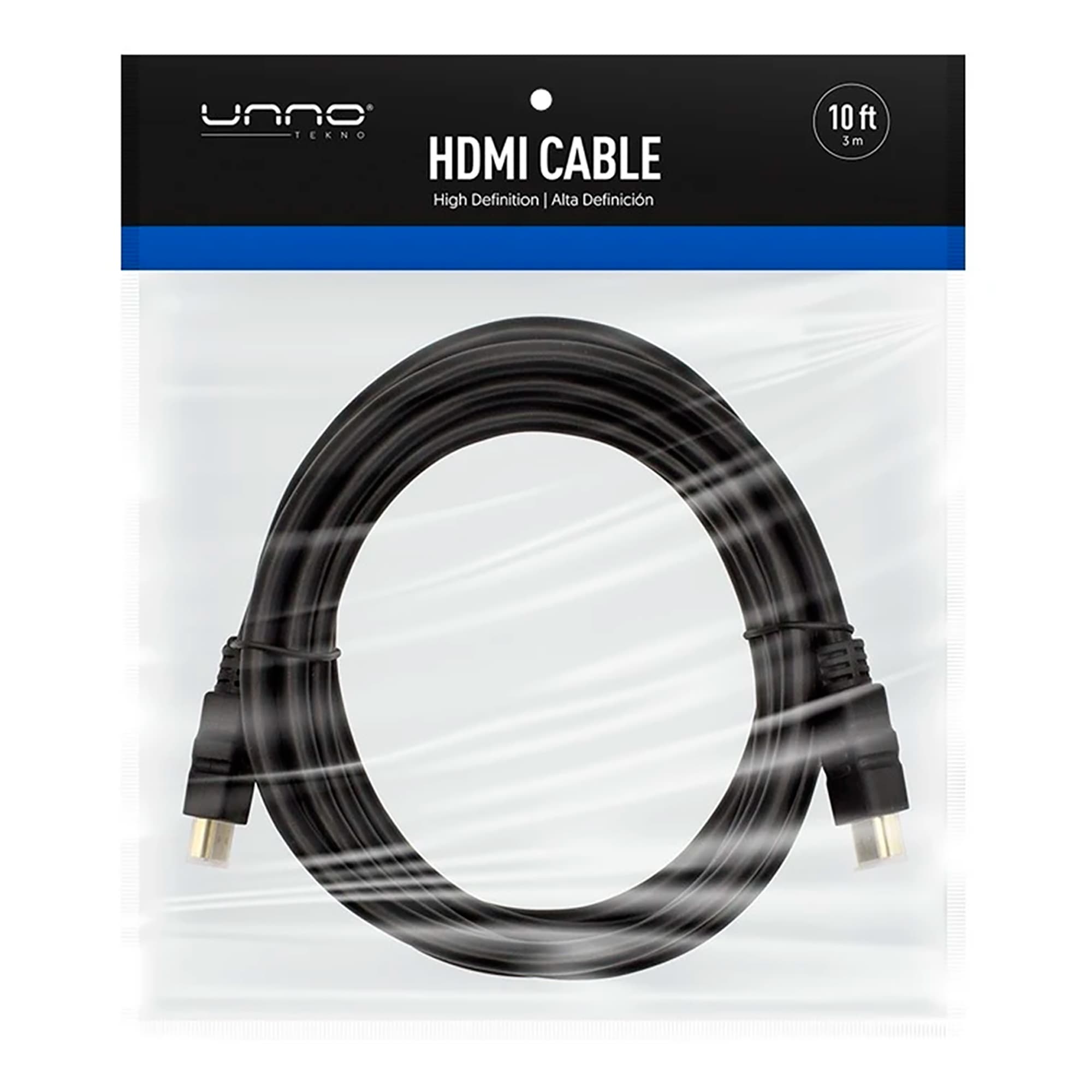 Cable Unno Hdmi 3m Soporta 1080p Compatible Con 3d - 2