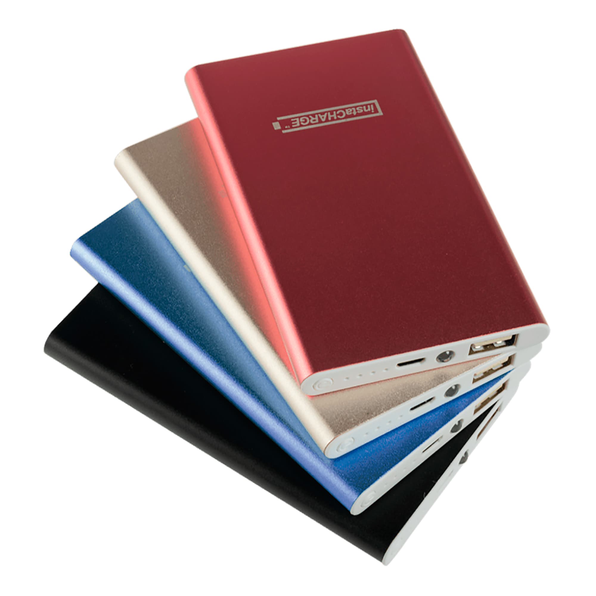 Kit 4 Powerbanks + Base De Carga Instacharge 4600mah - 3