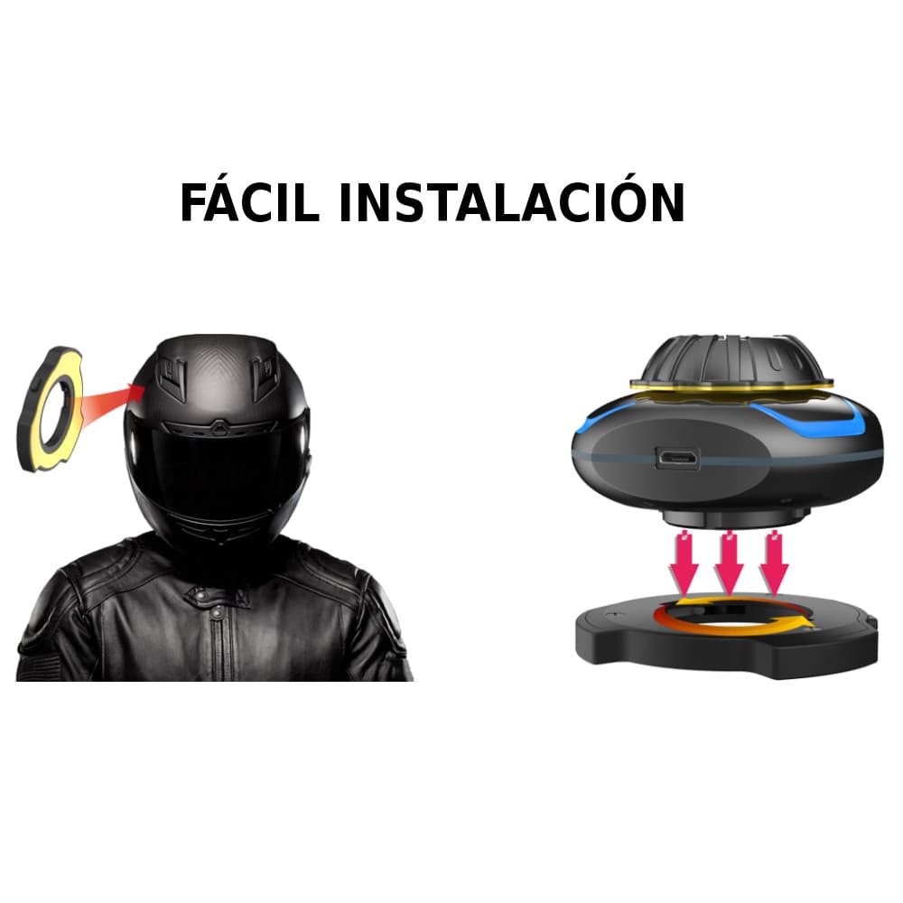 Auricular Casco Conducción Ósea Headset Ipx6 Bt - 5