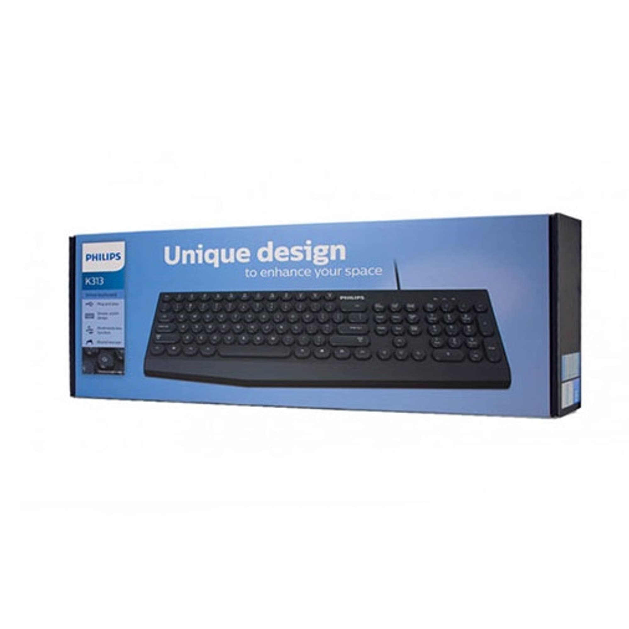 Teclado Usb Philips Resistente Al Agua - 4