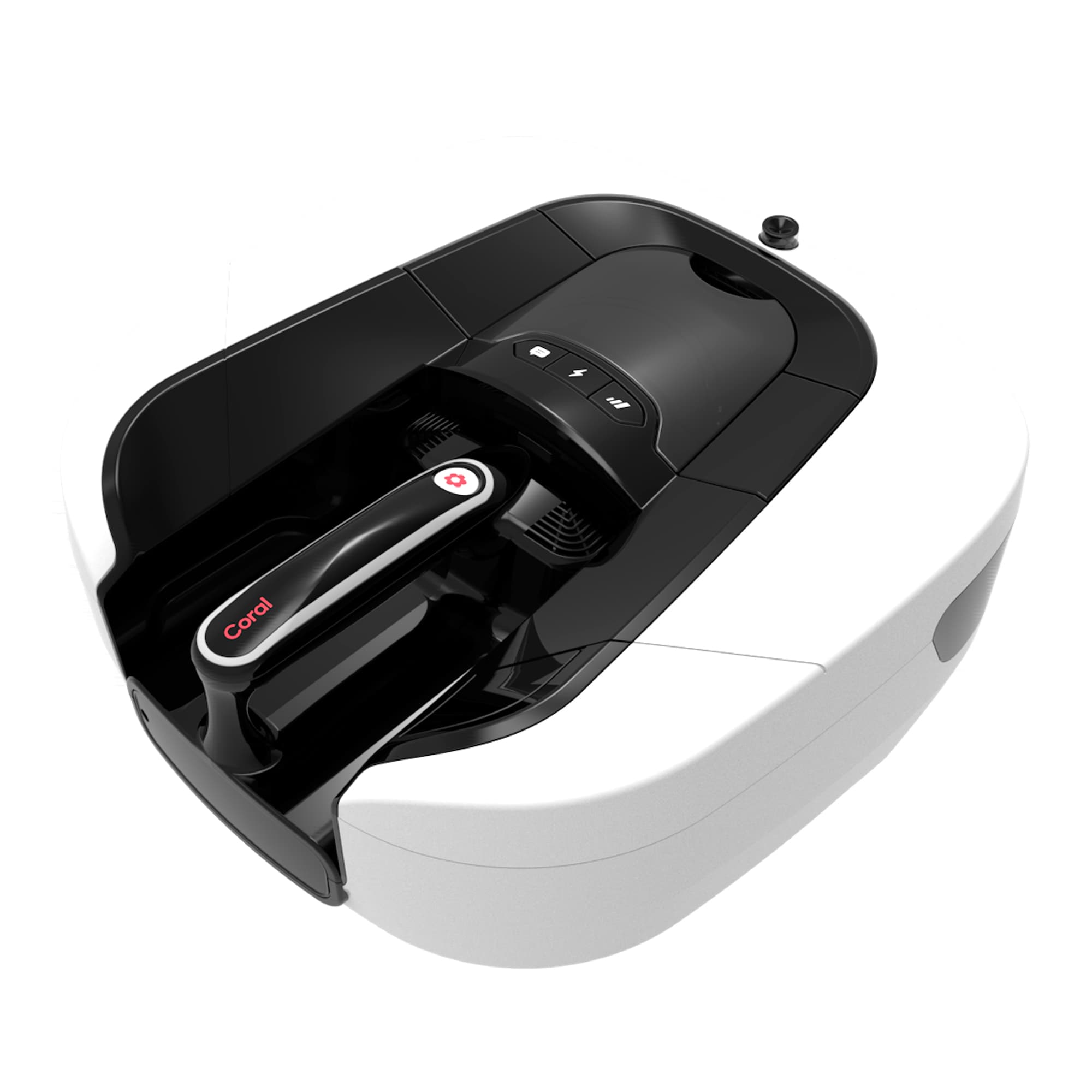 2 En 1 Aspiradora Robot Y De Mano Coral One 2700pa - 2