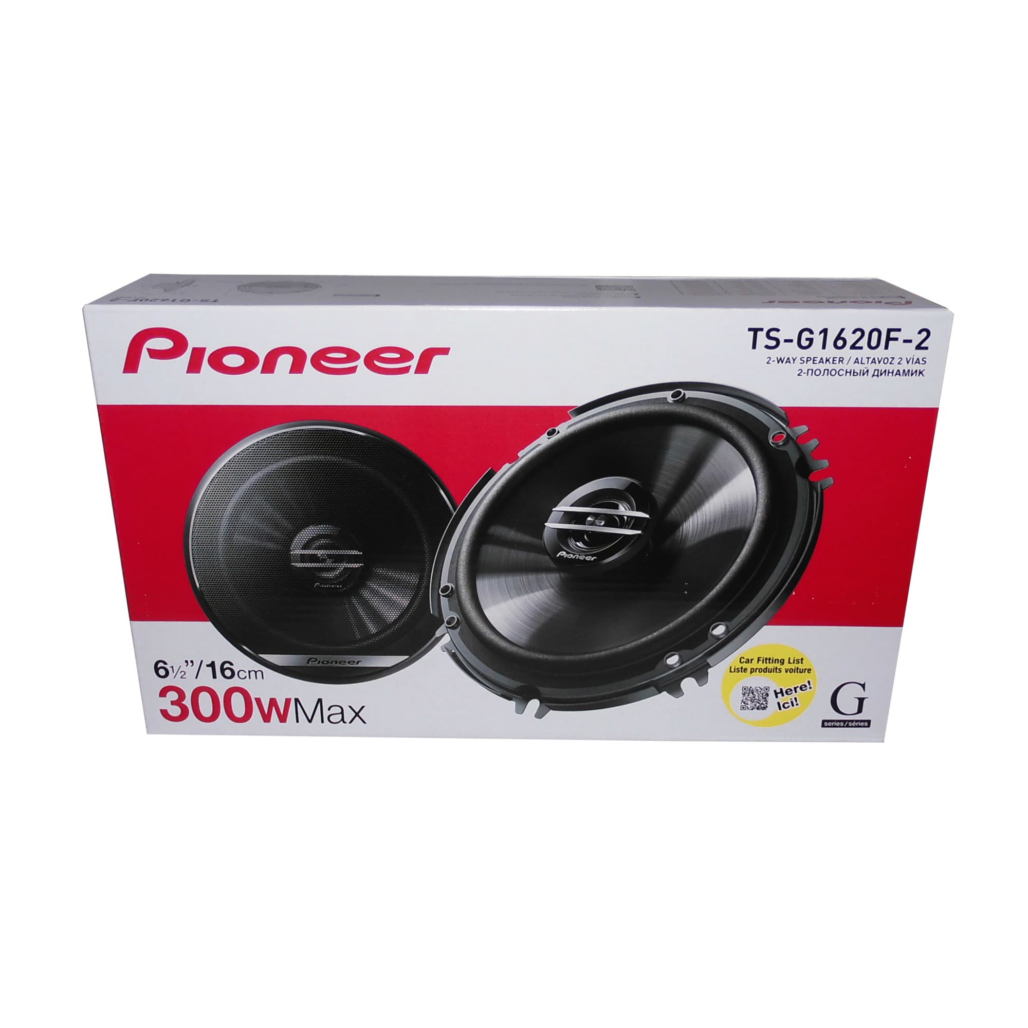 Parlante 2 Vías 6,5'' Para Auto Pioneer Ts-g1620f-2 300w - 3