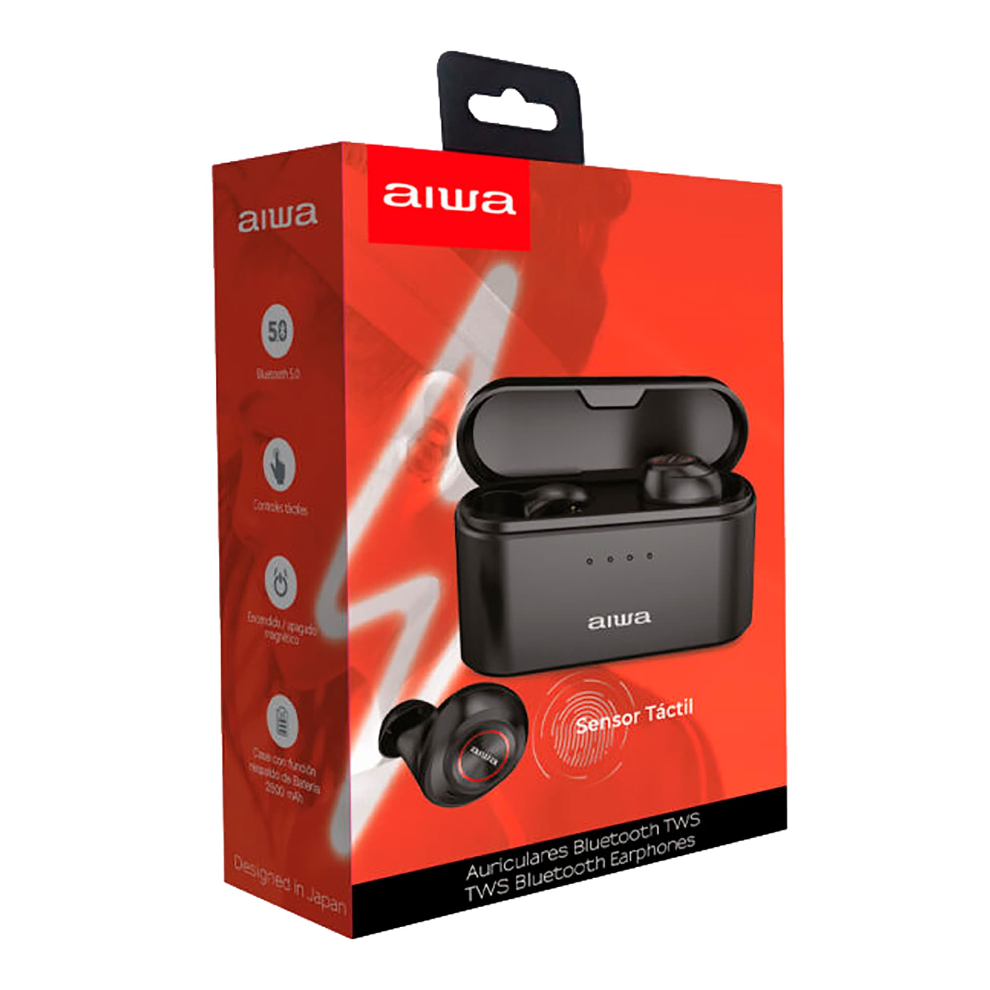 Auriculares Inalámbricos Bt Aiwa Aw6pro Tws Llamadas - 3