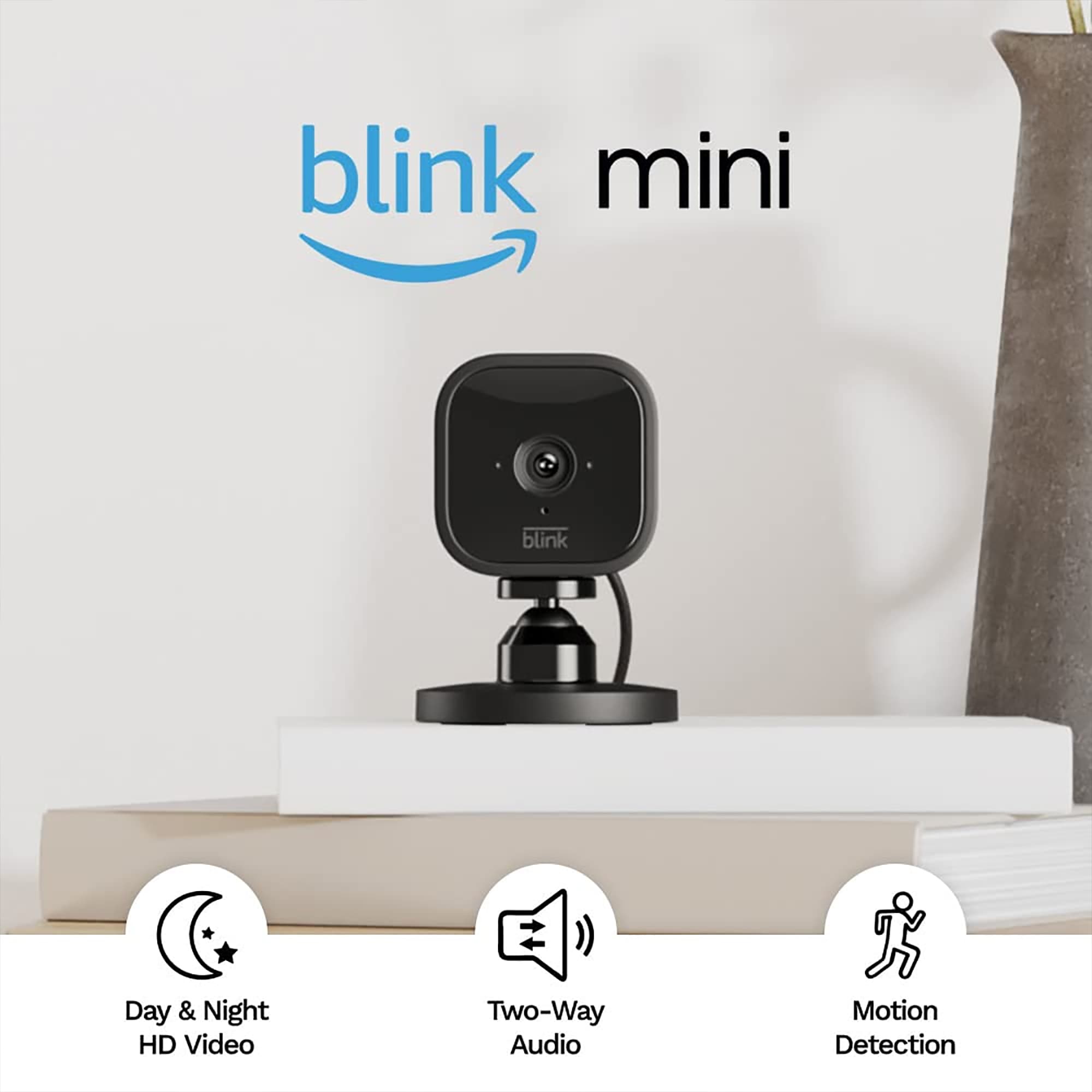 Cámara Interior Usb Blink Mini 1 X2 Visión Nocturna - 3